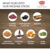 imageHEM Masala Assorted Natural Masala Cleansing Incense Sticks  12 Packets 15g Each  Natural Fragrance for Aromatic Rooms  Odor Remover Incense for Stress Relief ampamp Relaxation