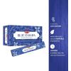 imageHEM Midnight Bloom Natural Masala Relaxing Incense Sticks  12 Packets 15g EachBlue Champa