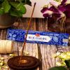 imageHEM Midnight Bloom Natural Masala Relaxing Incense Sticks  12 Packets 15g EachBlue Champa