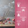 imageHEM Midnight Bloom Natural Masala Relaxing Incense Sticks  12 Packets 15g EachFloral Bouquet