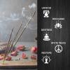 imageHEM Midnight Bloom Natural Masala Relaxing Incense Sticks  12 Packets 15g EachMidnight Bloom