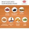imageHEM Midnight Bloom Natural Masala Relaxing Incense Sticks  12 Packets 15g EachMountain Valley