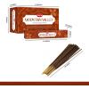 imageHEM Midnight Bloom Natural Masala Relaxing Incense Sticks  12 Packets 15g EachMountain Valley