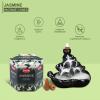 imageHEM White Sage Backflow Brown Incense Cones  Long Lasting Aroma for Positivity ampamp Pure Air  Wood Powder  Aromatherapy for Stress Relief Air Purifier ampamp Cleansing  Gift Set  Pack of 40 ConesJasmine