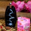 imageHEM White Sage Backflow Brown Incense Cones  Long Lasting Aroma for Positivity ampamp Pure Air  Wood Powder  Aromatherapy for Stress Relief Air Purifier ampamp Cleansing  Gift Set  Pack of 40 ConesLotus