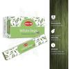 imageHEM White Sage Masala Incense Sticks  12 Packets 15g Each  Premium Handcrafted Aroma  Calming ampamp Purifying Scent for Meditation Yoga ampamp Spiritual Spaces  LongLasting FragranceWhite sage masala