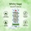 imageHEM White Sage Tea Light Candles  Natural Soy Scented TLight for Cleansing Meditation ampamp Home Dcor  Long Burn 45 Mins  NonToxic Smudge Sage  10 Pack Aromatherapy Candles