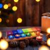 imageHem 7 Chakra Tealight Candles  HandPoured Scented Candles for Chakra Healing ampamp Meditation  LongLasting Vibrant Colors for Mindfulness ampamp Aromatheapy  105cm x 4cm x 16cm 