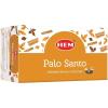 imageHEM Palo Santo Natural Masala Cleansing Incense Sticks  12 Packets 15g Each  Natural Fragrance for Aromatic Environment  Incense for Stress Relief Relaxation