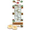 imageHEM Sandalwood Scented Tealight Candles 10 Pack 5 Hr Burn  Natural Soy NonToxic Long Lasting Low Smoke