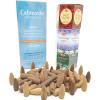 imageHem Backflow Incense  3 Types 120 Cones Rose Jasmine ampamp Lavender  Strong Scent with Thick White Incense Fountain
