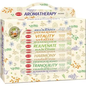 imageHEM Aromatherapy Gift Incense Sticks 120 Sticks 6 Boxes Inside 9 Inches Long 20g per Box  Perfect for MeditationRituals ampamp Cleansing  Promote Tranquility ampamp Balance Unwind ampamp Find Inner Peace 