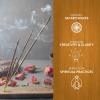 imageCleansing Incense Sticks Variety Pack  6 Masala Insenses  White Sage Incense Lavender Incense Myrrh Incense Copal Incense Mexico ampamp Palo Santo Incense Sticks  Inciensos para Sacar Malas EnergiasPalo Santo