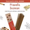 imageCleansing Incense Sticks Variety Pack  6 Masala Insenses  White Sage Incense Lavender Incense Myrrh Incense Copal Incense Mexico ampamp Palo Santo Incense Sticks  Inciensos para Sacar Malas EnergiasPalo Santo with Copal