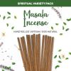 imageCleansing Incense Sticks Variety Pack  6 Masala Insenses  White Sage Incense Lavender Incense Myrrh Incense Copal Incense Mexico ampamp Palo Santo Incense Sticks  Inciensos para Sacar Malas EnergiasVariety Pack of 6 Thicker Cleansing Masala Incense