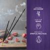 imageHEM Lavender Incense Sticks Pack Of 120  Natural Relaxing  Aromatherapy Incense For Air Purifier Mind ampamp Spirit ampamp Ritualistic Fragrance  Gift Set  15 gms each120 Sticks