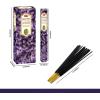 imageHEM Lavender Incense Sticks Pack Of 120  Natural Relaxing  Aromatherapy Incense For Air Purifier Mind ampamp Spirit ampamp Ritualistic Fragrance  Gift Set  15 gms each120 Sticks