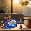 imageHEM Myrrh Incense Cones  Pack of 12 Total 120 Cones  Natural LongLasting Fragrance  Air Purifier ampamp Stress Relief  Ideal for Meditation Yoga ampamp Positivity
