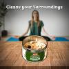 imageHEM Patchouli Crystal Candle  90g 317 oz  Long Burning 1820 Hrs  Aromatherapy Candle for Meditation Energy Cleansing ampamp Relaxation  Natural Scented Wax  Pack of 1Patchouli