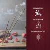 imageHEM Premium Buddha Bliss Masala Incense Sticks  Natural Fragrance for Meditation Focus and Aromatherapy  Air Purifier ampamp Cleansing  12 Pack Gift Set 15g Each  Buring time of 3040 minsBuddha Bliss