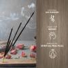 imageHEM Woody Series Premium Incense Sticks Combo  Sandalwood Palo Santo Forest Feng Shui Cedar ampamp Madhur Chandan  120 Sticks 30Minute Burn Time  Natural Aroma for Relaxation Stress ReliefWhite sage