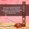 imageHEM assorted best sellers incense sticks pack of 6  120 Sticks Fragrance  Lemongrass Lavender Egyptian Jasmine Ambar Sandalo Opium Eucalyptus6 Premium Fragrances