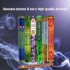 imageHEM assorted best sellers incense sticks pack of 6  120 Sticks Fragrance  Lemongrass Lavender Egyptian Jasmine Ambar Sandalo Opium EucalyptusAssorted Incense Sticks