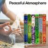 imageHEM assorted best sellers incense sticks pack of 6  120 Sticks Fragrance  Lemongrass Lavender Egyptian Jasmine Ambar Sandalo Opium EucalyptusAssorted Incense Sticks