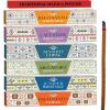 imageCleansing Incense Sticks Variety Pack  6 Masala Insenses  White Sage Incense Lavender Incense Myrrh Incense Copal Incense Mexico ampamp Palo Santo Incense Sticks  Inciensos para Sacar Malas EnergiasVariety Pack of 6 Thicker Cleansing Masala Incense