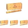 imageHEM Cedar Incense Sticks Pack Of 120 Count  100 Natural Pure House ampamp Flower Powder  Fresh ampamp Long Lasting Fragrance  Aromatherapy Incense For Air Purifier Stress Relief ampamp Cleansing  Gift Set20 Count Pack of 4