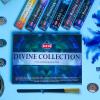 imageHEM Divine Collection Premium Incense Sticks Variety Pack  Organic NonToxic Divine Blessings ampamp Harmony for Meditation Healing Power  Pack of 6 Total 120 SticksDivine Series