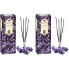imageHEM Lavender Incense Sticks Pack Of 120  Natural Relaxing  Aromatherapy Incense For Air Purifier Mind ampamp Spirit ampamp Ritualistic Fragrance  Gift Set  15 gms each120 Sticks Pack of 2