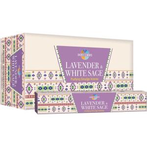 imageCleansing Incense Sticks Variety Pack  6 Masala Insenses  White Sage Incense Lavender Incense Myrrh Incense Copal Incense Mexico ampamp Palo Santo Incense Sticks  Inciensos para Sacar Malas EnergiasLavender