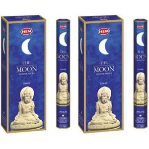 imageHEM  The Moon Incense Sticks  Pack of 6  120 count  301g20 Count Pack of 12