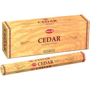 imageHEM Cedar Incense Sticks Pack Of 120 Count  100 Natural Pure House ampamp Flower Powder  Fresh ampamp Long Lasting Fragrance  Aromatherapy Incense For Air Purifier Stress Relief ampamp Cleansing  Gift Set20 Count Pack of 1