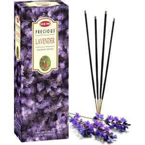 imageHEM Lavender Incense Sticks Pack Of 120  Natural Relaxing  Aromatherapy Incense For Air Purifier Mind ampamp Spirit ampamp Ritualistic Fragrance  Gift Set  15 gms each120 Sticks