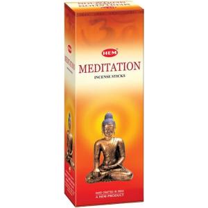 imageHEM Meditation Incense Sticks  Pack of 6  120 count  301g