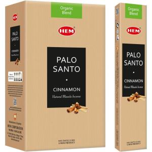 imageHEM Palo Santo Rose Natural Masala Cleansing Incense Sticks  12 Packets 15g EachCinnamon