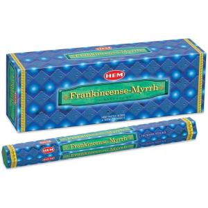 imageHem Frankincense ampamp Myrrh 120 Sticks BoxFrankincense  Myrrh