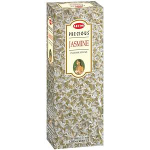imageHem Precious Jasmine Incense Sticks 120 Sticks 6 Boxes Inside  9 Inches Long 20g per Box  Perfect for Aromatherapy Healing Relaxation and RejuvenationJasmine
