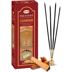imageHem Precious Jasmine Incense Sticks 120 Sticks 6 Boxes Inside  9 Inches Long 20g per Box  Perfect for Aromatherapy Healing Relaxation and RejuvenationChandan