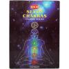 imageHEM 7 Chakra Incense Sticks 35 Sticks 12 Box  Natural Fragrance For Aromatic Rooms  Air Purifier Stress Relief ampamp Cleansing and Meditations