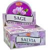 imageHem SageSalvia Incense Cones 12 Pack of 10 Cones 120 Total