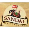 imageHem Sandal Sandalwood Case Of 12 Boxes 10 Cones Each Hem Incense