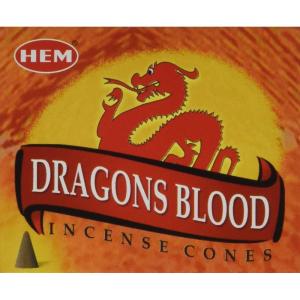 imageDragons Blood  Case of 12 Boxes 10 Cones Each  HEM Incense From India