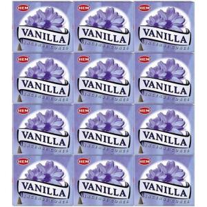 imageVanilla  Case of 12 Boxes 10 Cones Each  HEM Incense From India