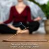 imageHEM Universal Gift Pack Incense Stick with 6 Different Fragrances Made from Organic Compounds to Open Up All 7 Energy Chakras and Allow a Flow of Positive Energy