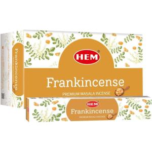 imageHEM Frankincense Masala Incense Stick 12 Packets 15g Each
