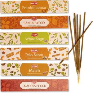 imageHEM Incense Sticks  12 Box Variety Pack 240 Sticks Total 20 Sticks per Box  Long Lasting Fragrance  Meditation Relaxation Yoga Aromatherapy ampamp Home FragranceHEM Woody incense Variety
