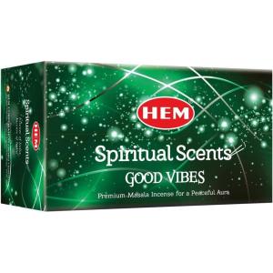 imageHEM Premium Angel Mist Masala Incense Sticks  Pure Herbs Wood Powder  Aromatherapy Incense for Stress Relief Air Purifier ampamp Cleansing  Gift Set  Pack of 12 15 GMS EachGood Vibe